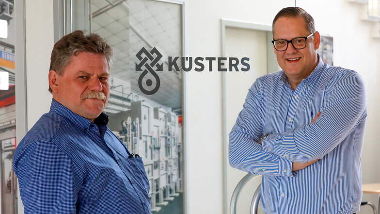 Bild zeigt zwei Herren. Der eine ist Thomas Slansky und der andere Rolf Erik Schoeler.
