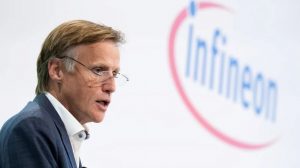 Man sieht den Infineon-Vorstandschef Jochen Hanebeck