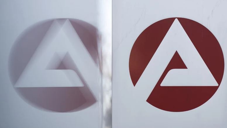 Das Bild zeigt das Logo der Arbeitsagentur.