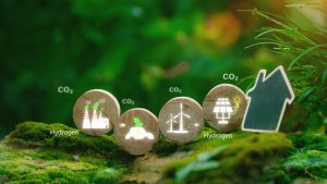 Eine Grafik zeigt Symbole für Energiewende und Umweltschutz.