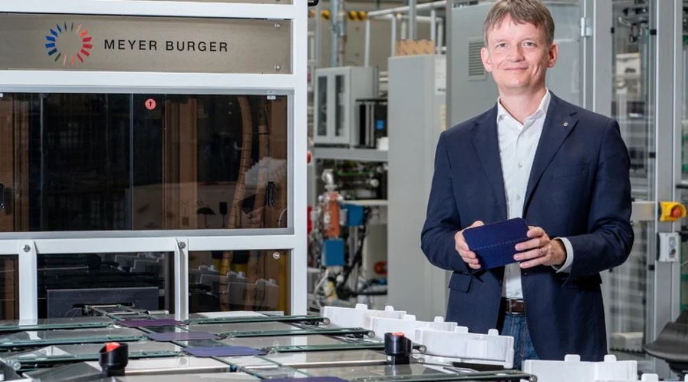 Man sieht Gunter Erfurt, Vorstandschef von Meyer Burger.