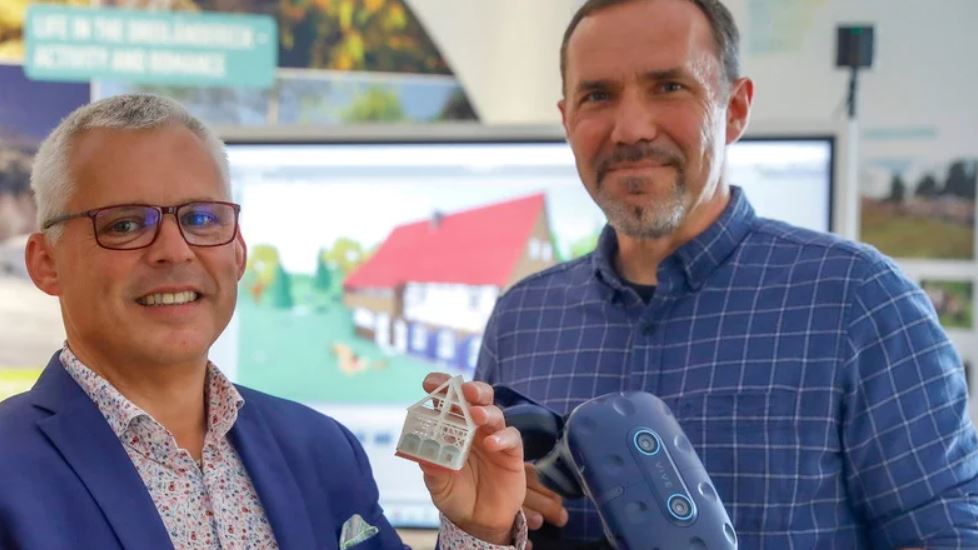 Man sieht Prof. Thomas Worbs und Dipl.-Ing. Jan Fallgatter