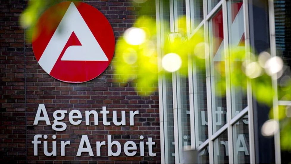 Man sieht die Agentur für Arbeit