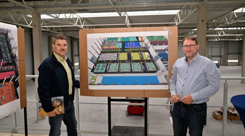 Man sieht Prokurist Olaf Besser und Geschäftsführer Frank Stiehler