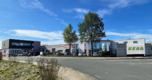 Blick auf ein Firmengeb&auml;ude