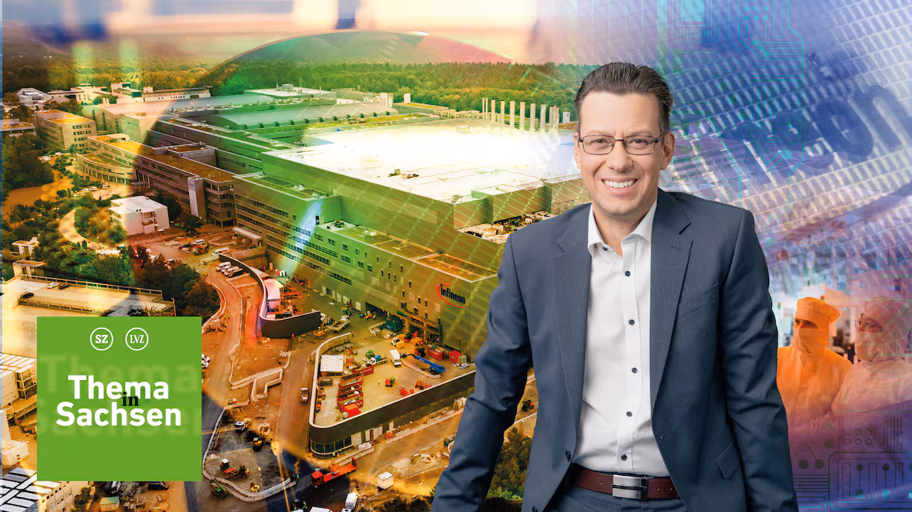 Dresdner Infineon-Chef vor Start der neuen Fabrik: „Wir werden an unsere Grenzen gehen“