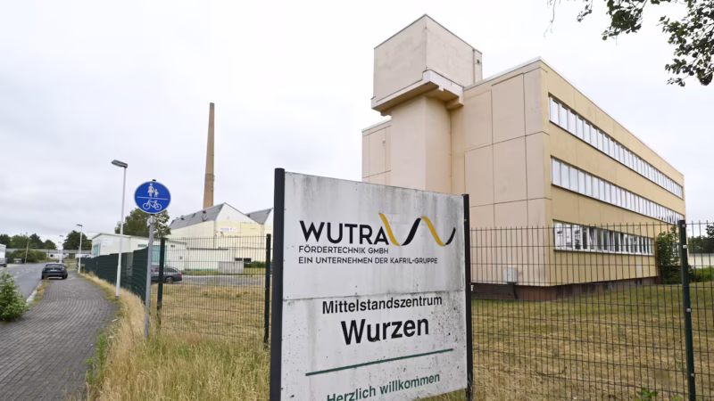 Die Wutra F&ouml;rdertechnik GmbH ist in der Industriestra&szlig;e 4-6 in Wurzen angesiedelt.
Quelle: Thomas Kube