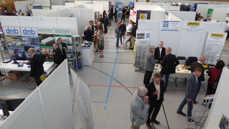 Blick in eine Messehalle