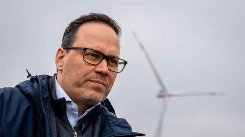 Dirk Panter, s&auml;chsischer Staatsminister f&uuml;r Wirtschaft, Arbeit, Energie und Klimaschutz, beim Thementag &bdquo;Neue Energien&ldquo; im Gro&szlig;raum Dresden.
Quelle: SMWA/Kristin Schmidt